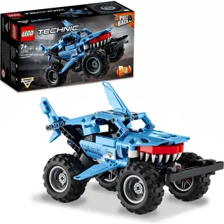 LEGO 42134 Technic Monster Jam Megalodon, Spielzeugauto für Jungen und Mädchen - Beige