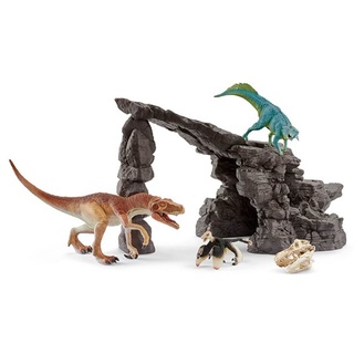 Dino set with cave