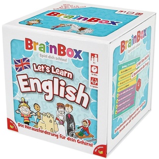 BrainBox Spiel, Lernspiel Let's Learn English bunt