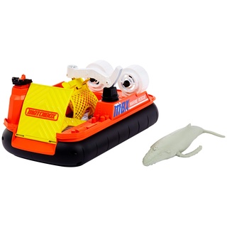 Matchbox Rettungsabenteuer-Set mit Fahrzeug und Tierfigur, Ocean Rescue