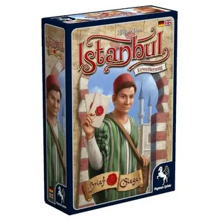 Pegasus Spiele Spiel, Familienspiel 55117G - Istanbul: Brief & Siegel, 2 bis 5 Spieler ab 10 Jahren, Strategiespiel bunt