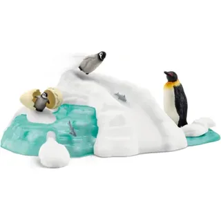 SCHLEICH 42661 WILD LIFE Pinguin-Familienspaß