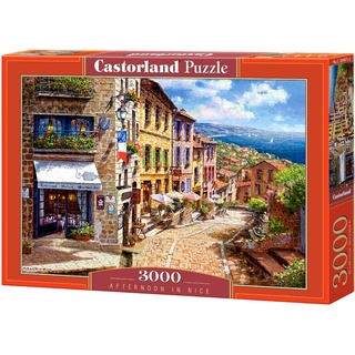 Castorland C-300471-2 Afternoon in Nice, Puzzle 3000 Teile, bunt