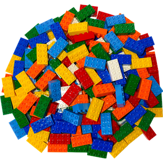 LEGO Duplo 2x4 Grundbausteine (3011, LEGO Zubehör)