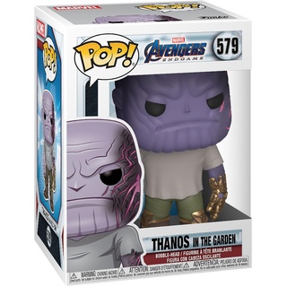 Funko Pop! Marvel: Endgame - Casual Thanos mit Gauntlet - Avengers Endgame - Vinyl-Sammelfigur - Geschenkidee - Offizielle Handelswaren - Spielzeug Für Kinder und Erwachsene - Movies Fans