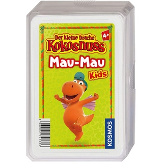 KOSMOS 741686 Der kleine Drache Kokosnuss- Mau-Mau Kids, Kartenspiel