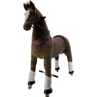 Sweety Toys 7530 Reittier Giant Pferd auf Rollen Riding Animals