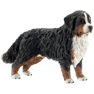 schleich 16397 Berner Sennenhündin, für Kinder ab 3+ Jahren, FARM WORLD - Spielfigur, Weiß