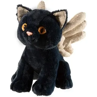 HEUNEC 753372 WINGS Katze schwarz 25cm