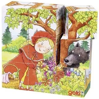 GOKI 57542 Würfelpuzzle Märchen