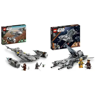 LEGO 75325 Star Wars Der N-1 Starfighter des Mandalorianers aus Das Buch von Boba Fett & 75346 Star Wars Snubfighter der Piraten Set