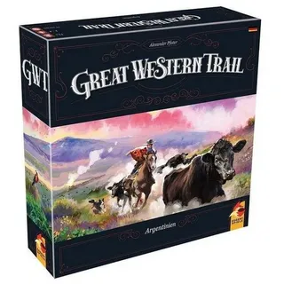 Asmodee Spiel EGGD0007 - Great Western Trail: Argentinien, für 1-4..., Familienspiel, Strategiespiel bunt