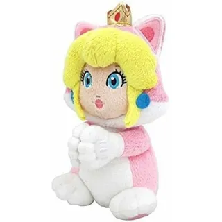 Together Plus Plüschfigur Super Mario Magnet Plüschfigur Katzen-Peach 19 cm