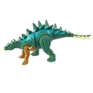 Jurassic World HBY69 - Dino-Angriff Chialingosaurus Dinosaurier-Actionfigur mit beweglichen Gelenken, Dinosaurier Spielzeug ab 4 Jahren