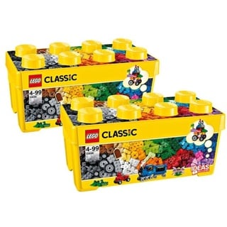 Bausteinebox »Classic« 10696, 2er-Set, insgesamt 968 Teile, LEGO