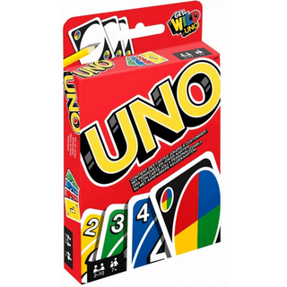 UNO Original - Kartenspiel mit 112 Karten und 4 freien Jokerkarten