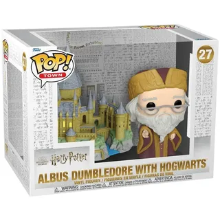 Funko Pop! Town: HP Anniversary - Albus Dumbledore mit Hogwarts - Harry Potter - Vinyl-Sammelfigur - Geschenkidee - Offizielle Handelswaren - Spielzeug Für Kinder und Erwachsene - Movies Fans