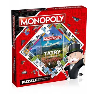 Winning Moves CASTORLAND 1000 EL. Monopoly Tatry i Zakopane [Puzzle]