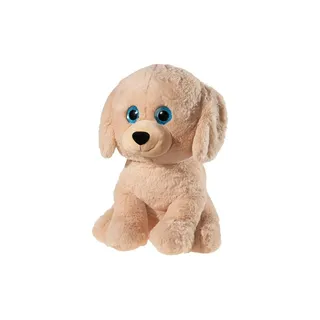 Heunec Kuscheltier Hund , braun , 100% Polyester , Maße (cm): B: 45 H: 30