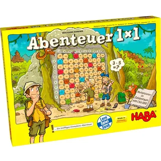 HABA Avonturier 1x1, Brettspiel, Lernen, 7 Jahr(e), Familienspiel