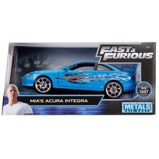Jada Toys 1:24 Fast & Furious MIA ́s Acura Integra blau metall Modellauto