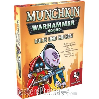 Pegasus Spiele PEG17018G - Munchkin Warhammer 40.000: Kulte und Kolben (Erweiterung)