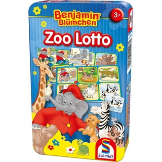Schmidt Spiele Spiel, Schmidt Spiele Reisespiel Suchspiel Benjamin Blümchen Zoo Lotto 51447