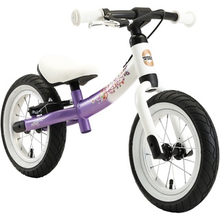 Bikestar Laufrad BIKESTAR Kinderlaufrad Sport ab 3 Jahre mit Bremse 12 Zoll lila|weiß 