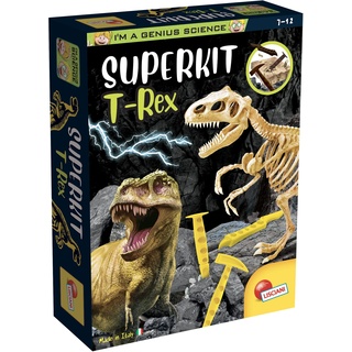 Liscianigiochi 81103 I'm a Genius Superkit T-Rex grabe und entdecke den Dinosaurier
