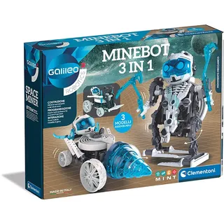 Clementoni Galileo-Roboter "MinerBot 3 in 1" - ab 9 Jahren