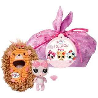 BABY born Zapf Creation 904473 Surprise Pets - kleine Tiere zum Sammeln, Sammeltiere- Charaktere Nicht frei wählbar, 1 Stück