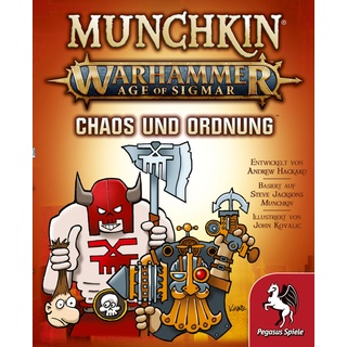 Munchkin Warhammer Age Of Sigmar  Chaos & Ordnung (Spiel-Zubehör)