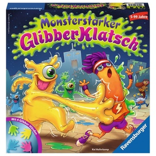 Ravensburger Spiel, Kinderspiel Reaktionsspiel Monsterstarker Glibber Klatsch 21353