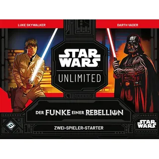 FANTASY FLIGHT GAMES Star Wars Unlimited - Der Funke einer Rebellion Zwei-Spieler-Starter Sammelkarten
