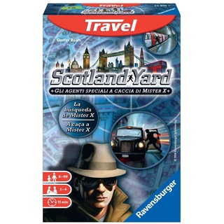 Ravensburger Italy 234165 – Scotland Yard Travel, Mehrfarbig