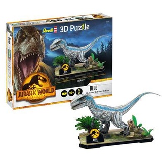 "3D Puzzle, Jurassic World - Velociraptor \"Blue\", 57 Teile, ab 10 Jahren"