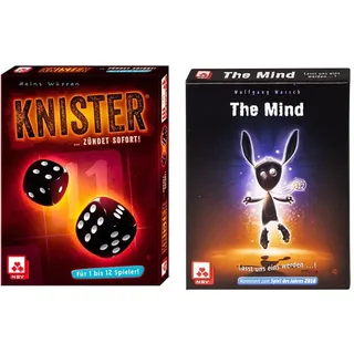 NSV - 4050 - KNISTER - Würfelspiel & 4059 - The Mind - Kartenspiel