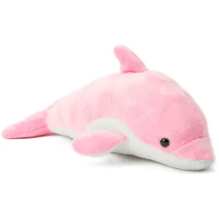 Zappi Co Kinderweiches Kuscheliges Plüschtier - Perfekte Weiche Kuschelige Spielzeitbegleiter für Kinder (12-15cm / 5-6") (Rosa Delfin)