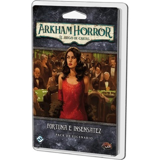 Fantasy Flight Games - Arkham Horror LCG - Vermögen und törichte Bühnenpackung - Spanisches Kartenspiel