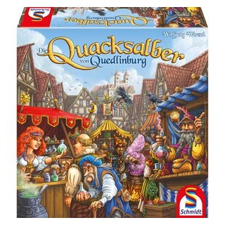 Schmidt-Spiele Brettspiel 49341, Die Quacksalber, von Quedlinburg, ab 10 Jahre, 2-4 Spieler