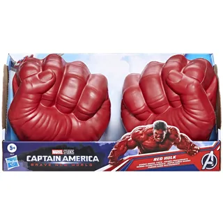 Marvel Avengers Captain America: Brave New World Red Hulk Gamma-Schmetterfäuste Rollenspielzeug