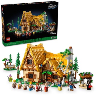LEGO® Spielbausteine Disney 43242 Die Hütte von Schneewittchen und den sieben Zwergen, (2228 St)