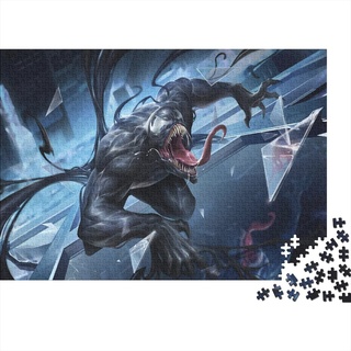 Venom Puzzle, Marvel Movie Puzzle 1000 Teile, 1000 Teile Puzzle Geschenk Für Erwachsene Und Kinder, Lernspiele, Home Decoration Puzzle 1000pcs (75x50cm)