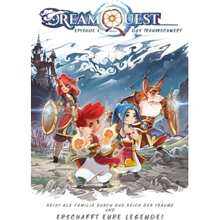 SCOD0102 - DreamQuest, Rollenspiel, für 2 Spieler, ab 6 Jahren (DE-Ausgabe)
