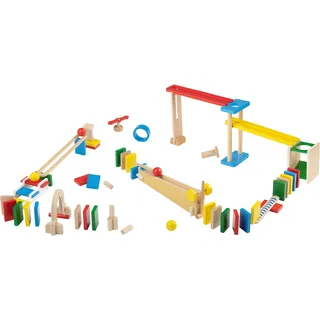 Playtive Holz Kugelbahn (Domino)