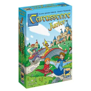 Hans im Glück Spiel, Familienspiel HIGD0503 - Carcassonne Junior, Brettspiel, 2-4 Spieler,..., Familienspiel bunt