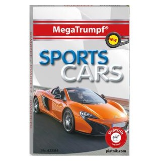 Piatnik Kartenspiel 423314, MegaTrumpf Sports Cars, ab 6 Jahre, 2-4 Spieler