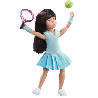 Käthe Kruse K0126851 - Luna Kruselings spielt Tennis, Puppe 23cm