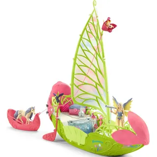 Schleich® Spielwelt BAYALA®, Seras magisches Blütenboot (42444) bunt