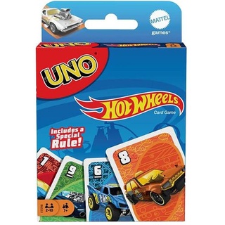 Mattel BGG53 - Uno - HOT WHEELS Kartenspiel